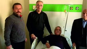 Piraziz Belediye Başkanı Hüseyin Görgülüoğlu hastaları yalnız bırakmıyor